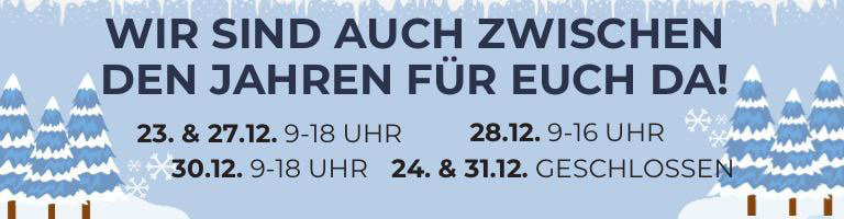 Öffnungszeiten Weihnachten